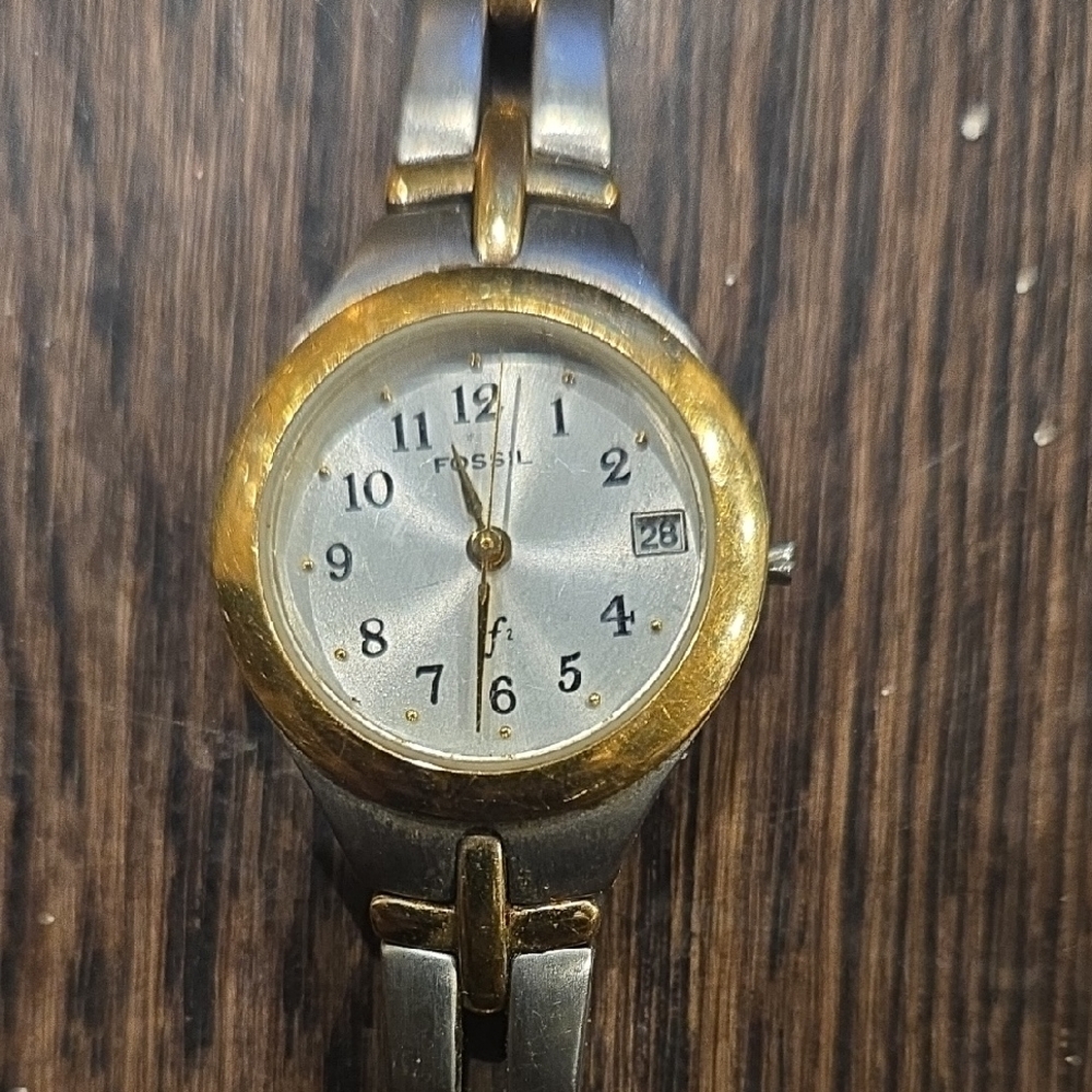 Fossil Gold and Silver Women's Watch